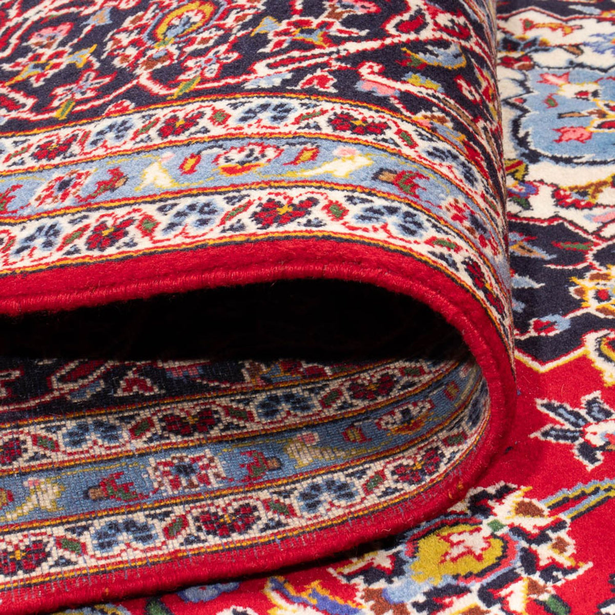 Dywan perski - Keshan - 306 x 200 cm - czerwony