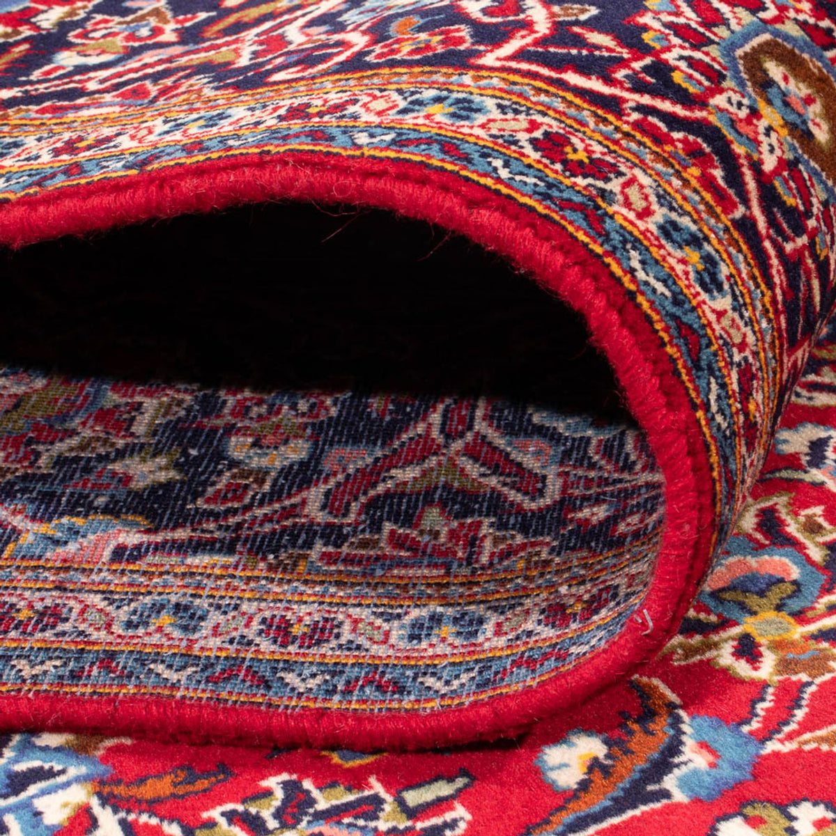 Dywan perski - Keshan - 303 x 202 cm - czerwony