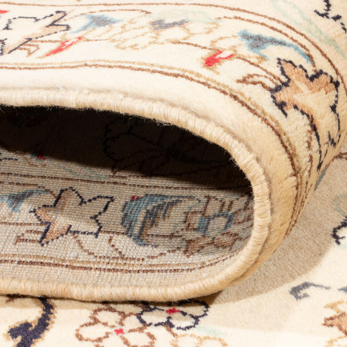 Dywan perski - Keshan - 316 x 194 cm - beżowy