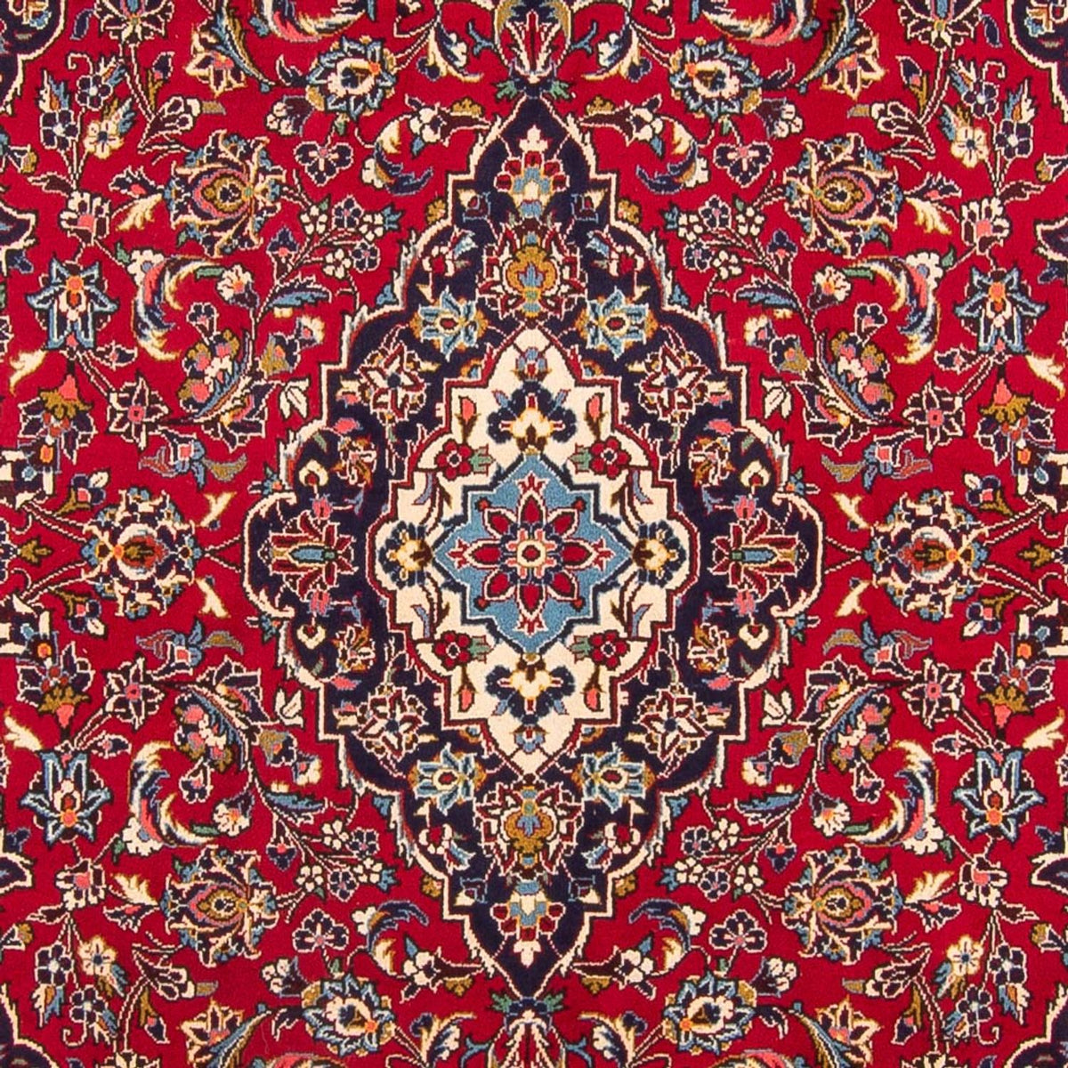 Dywan perski - Keshan - 302 x 203 cm - czerwony