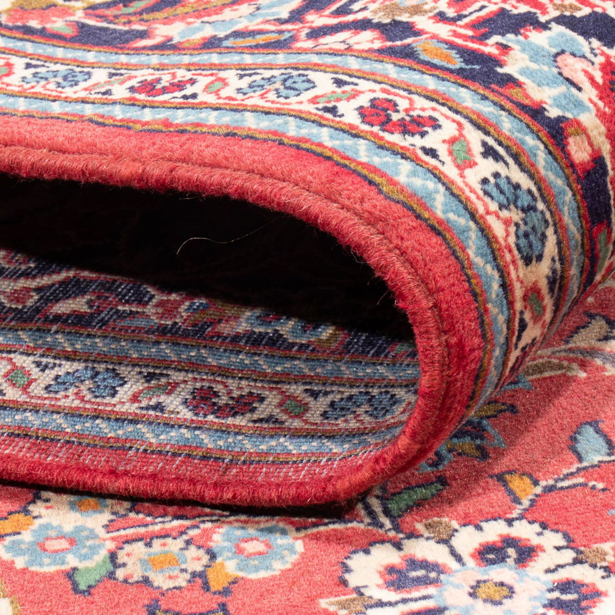 Dywan perski - Keshan - 310 x 198 cm - czerwony