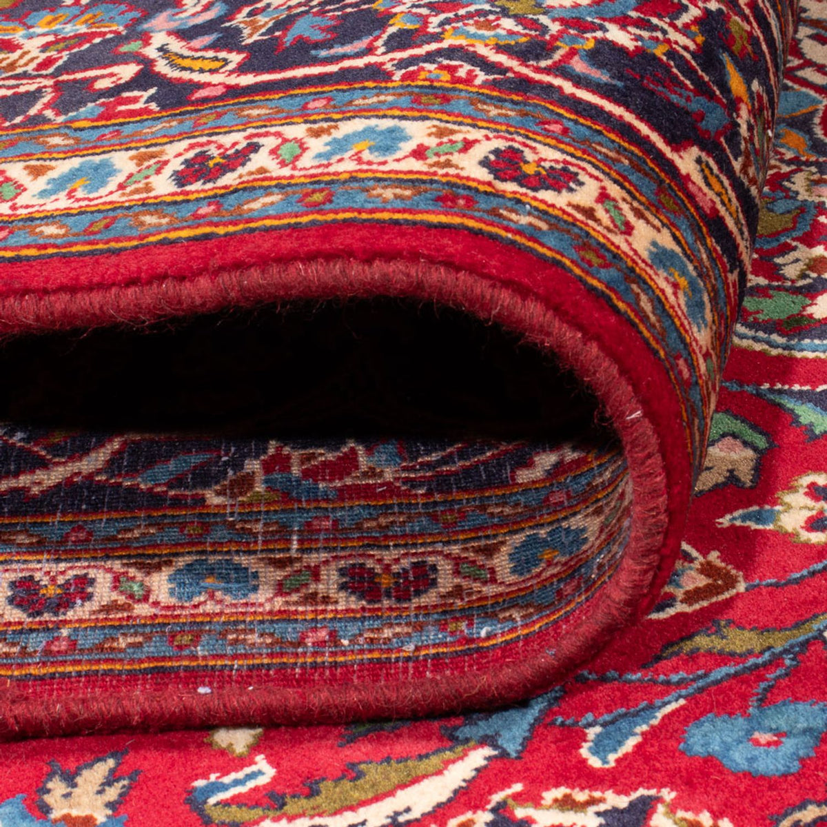 Dywan perski - Keshan - 307 x 200 cm - czerwony