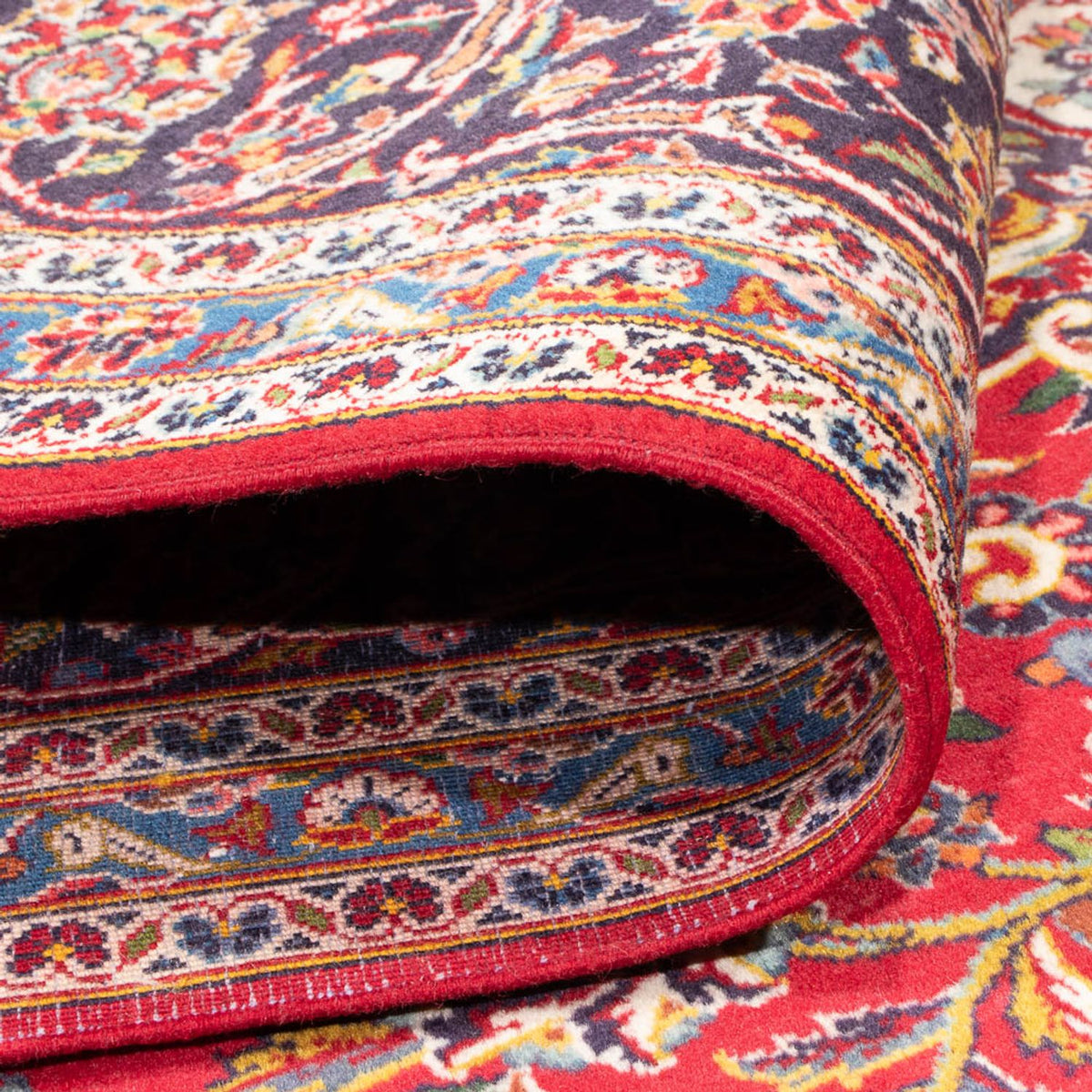 Dywan perski - Keshan - 297 x 207 cm - czerwony