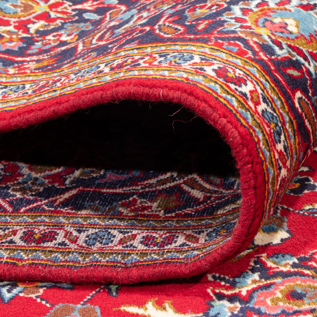 Dywan perski - Keshan - 303 x 204 cm - czerwony