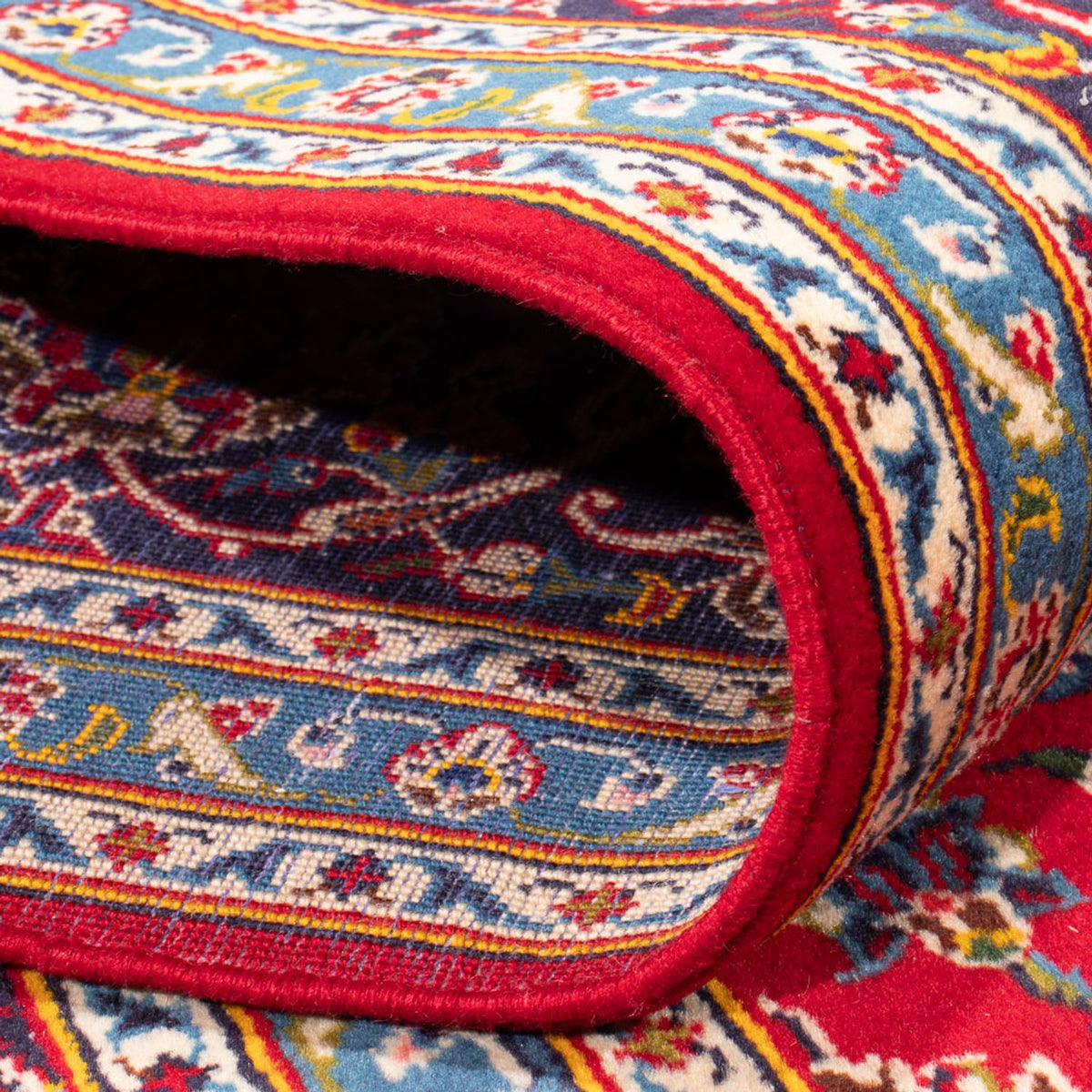 Dywan perski - Keshan - 302 x 205 cm - czerwony