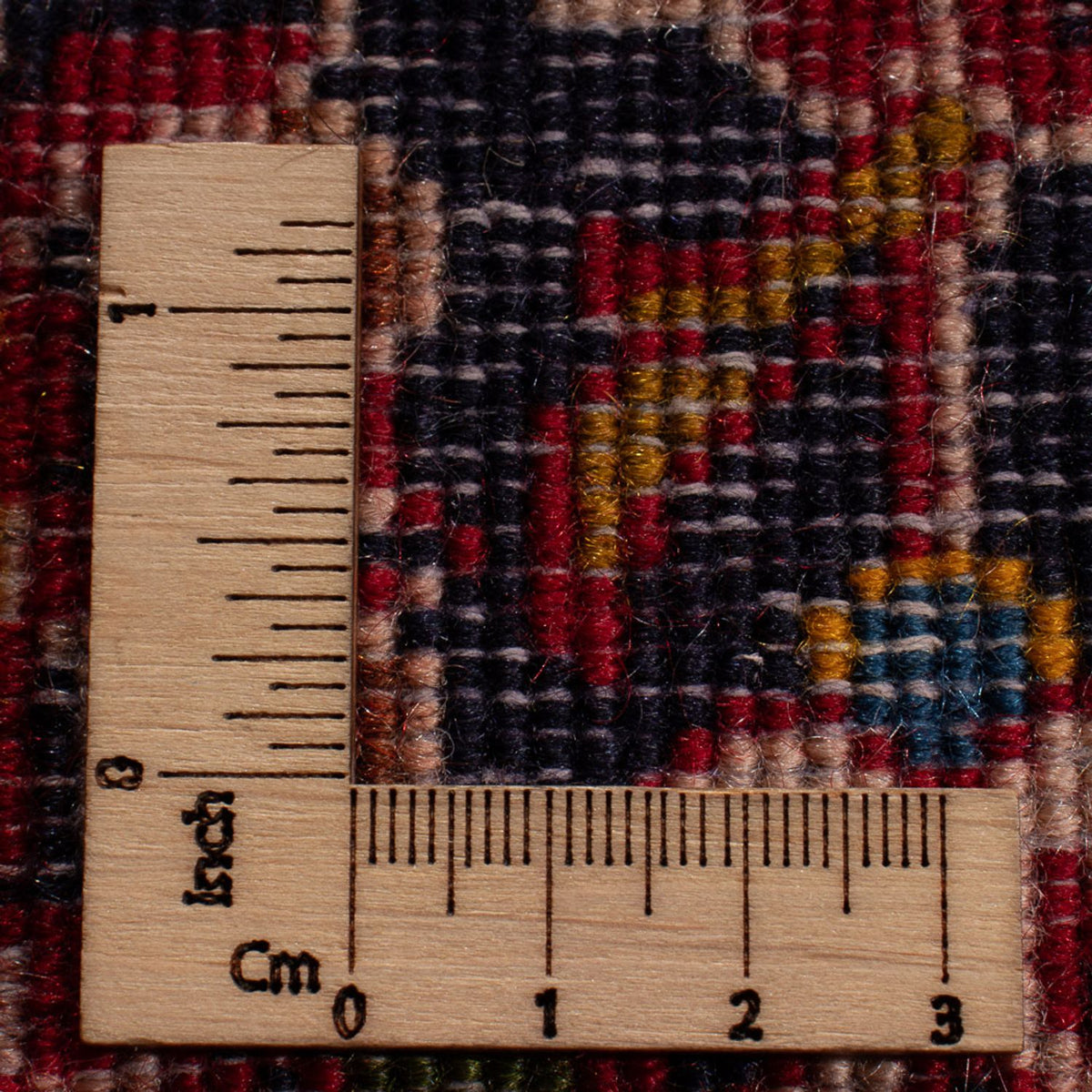 Dywan perski - Keshan kwadratowy  - 254 x 246 cm - czerwony