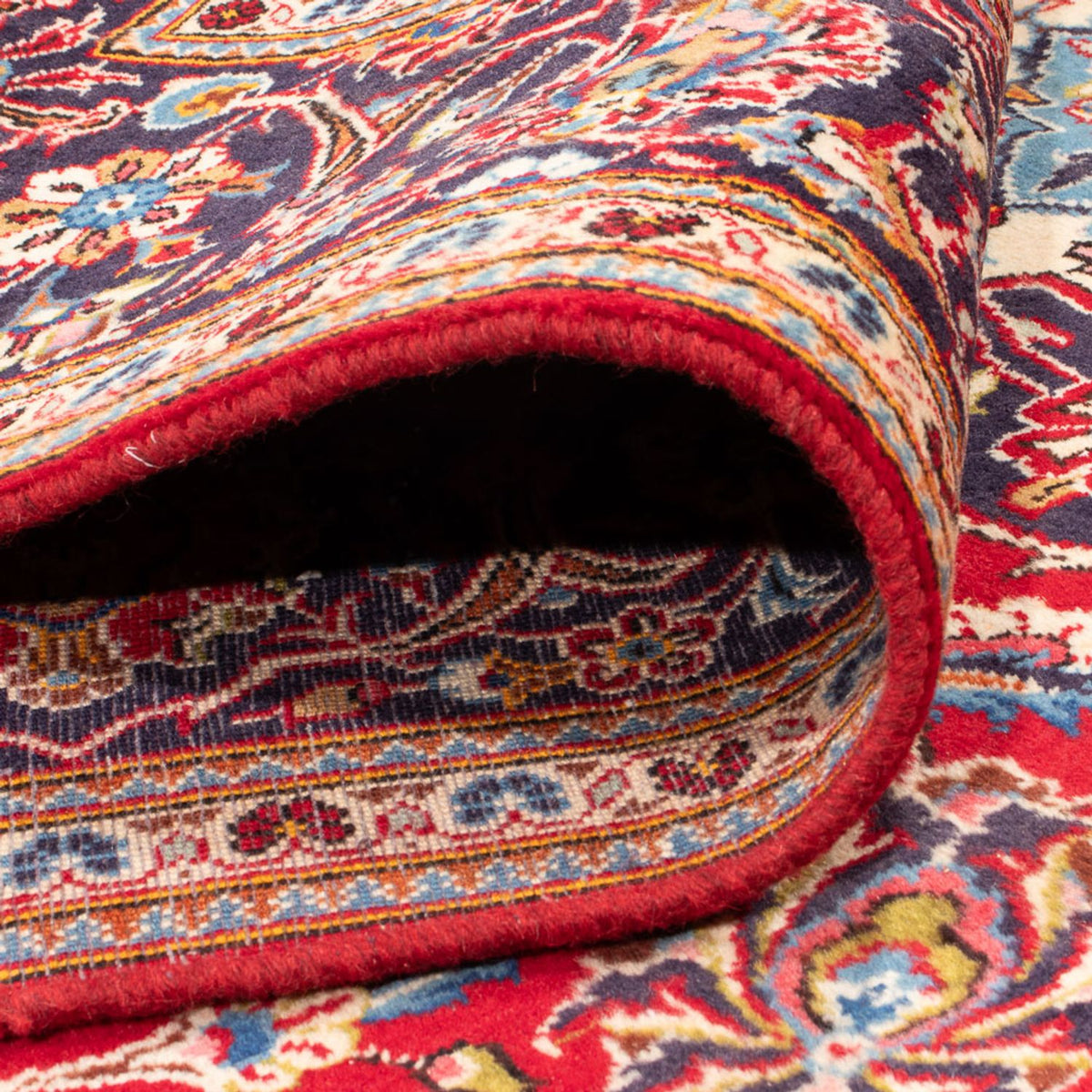 Dywan perski - Keshan - 310 x 205 cm - czerwony