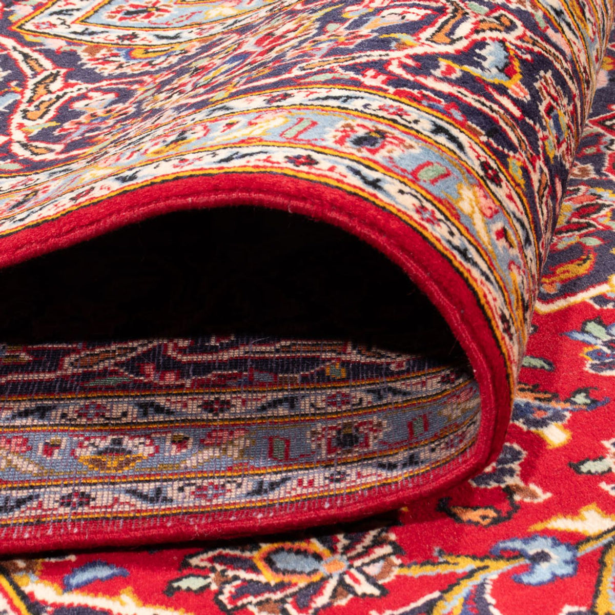 Dywan perski - Keshan - 332 x 223 cm - czerwony