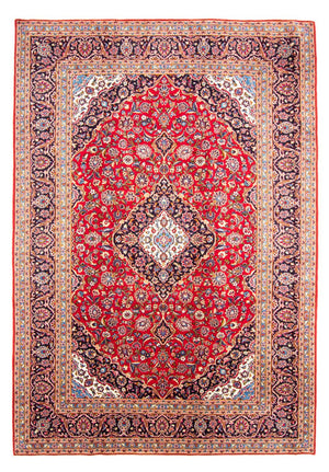 Perserteppich - Keshan - 341 x 241 cm - rot