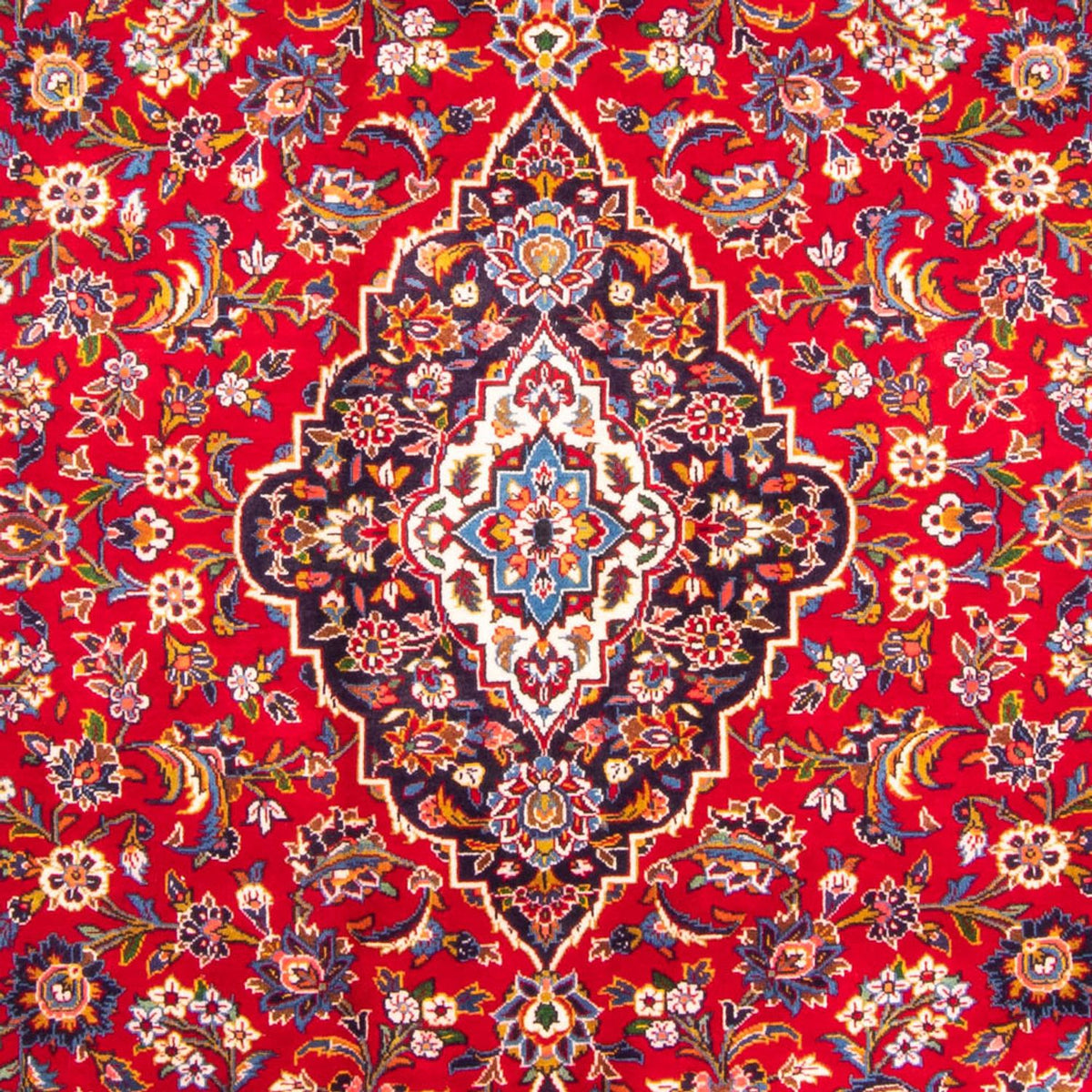 Perserteppich - Keshan - 343 x 241 cm - rot