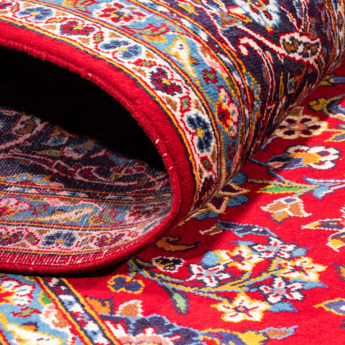 Perserteppich - Keshan - 343 x 241 cm - rot