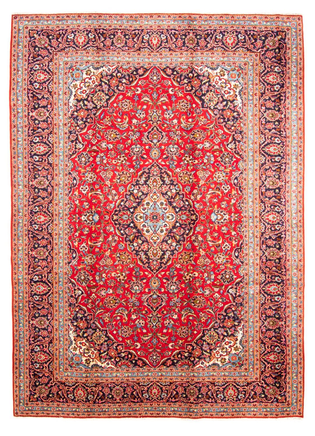 Perserteppich - Keshan - 342 x 242 cm - rot