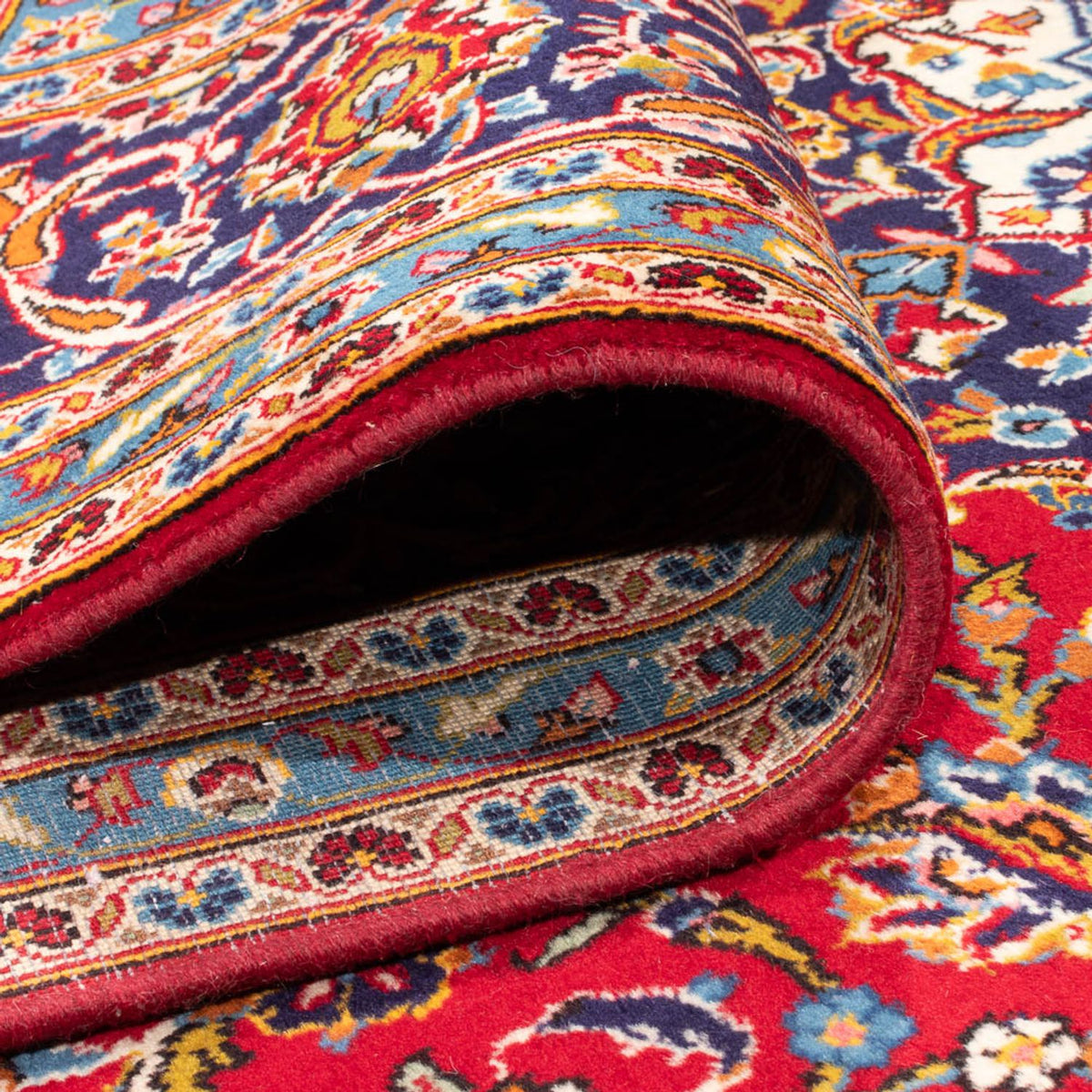 Dywan perski - Keshan - 343 x 242 cm - czerwony