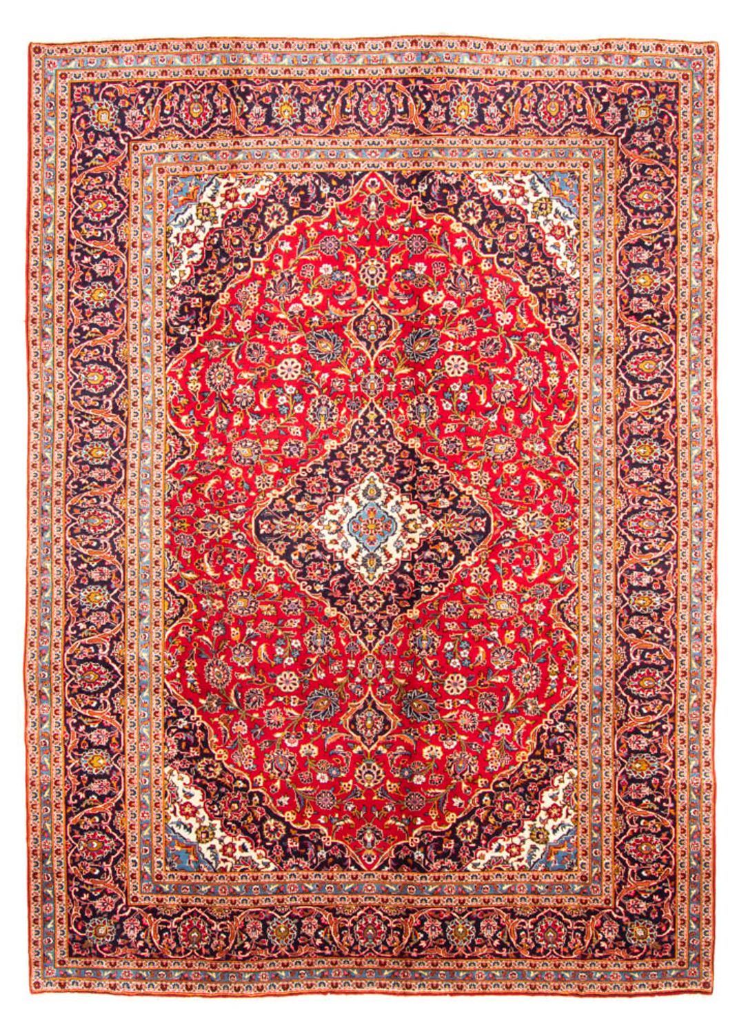Perserteppich - Keshan - 340 x 247 cm - rot