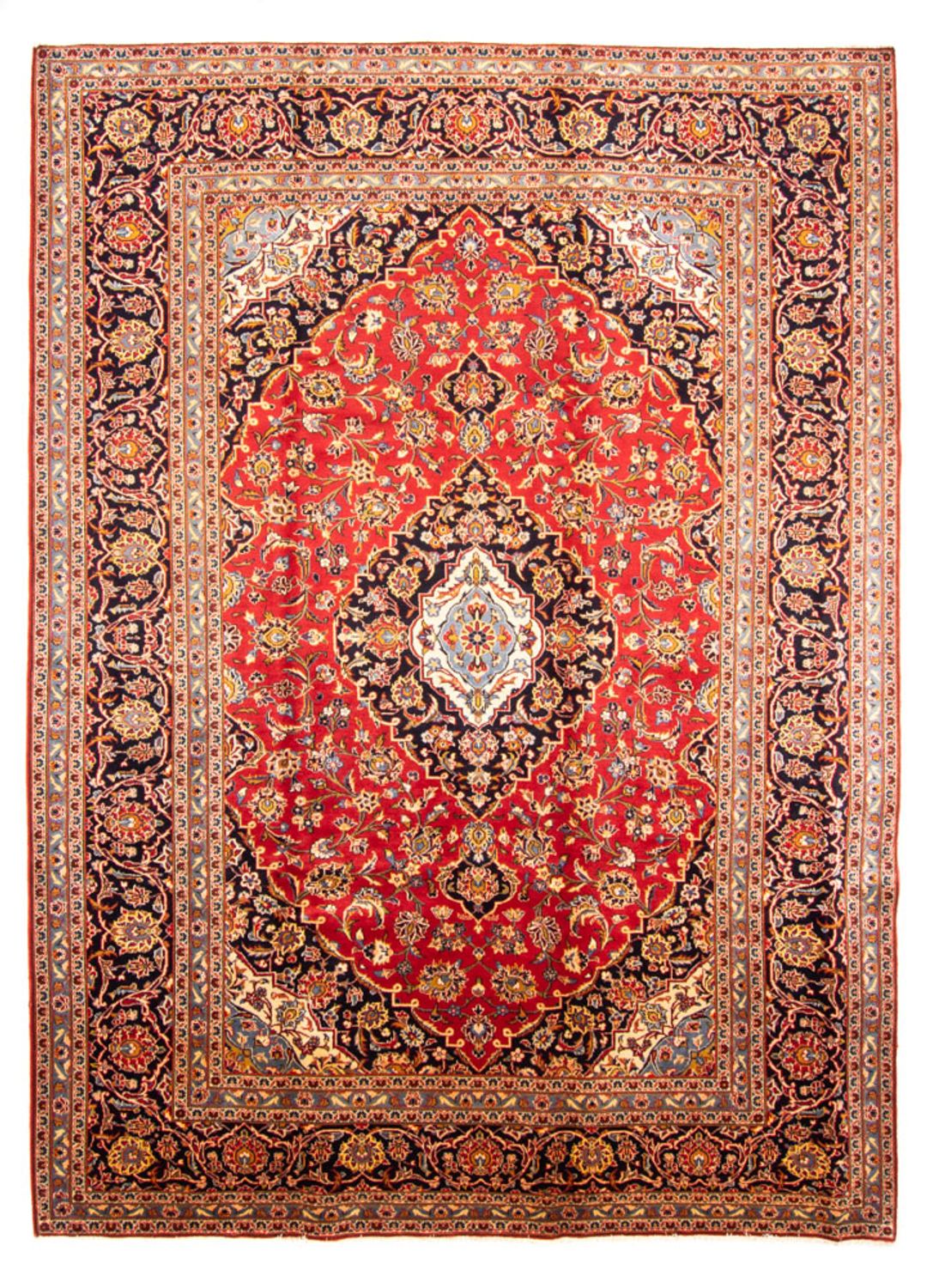 Perserteppich - Keshan - 343 x 248 cm - rot