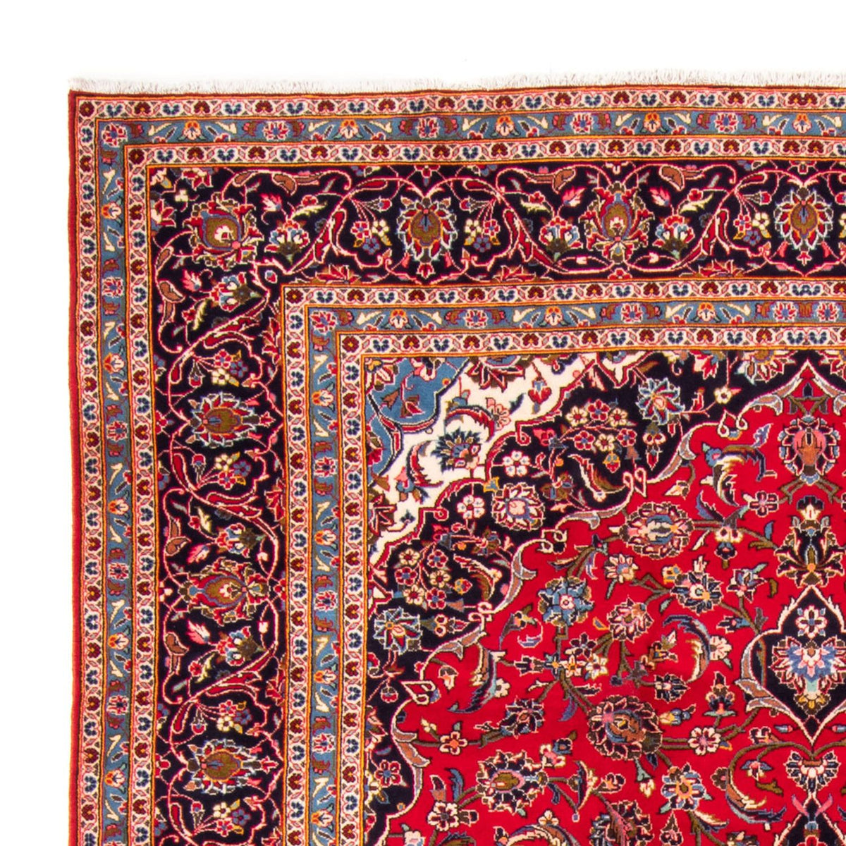Perserteppich - Keshan - 350 x 245 cm - rot