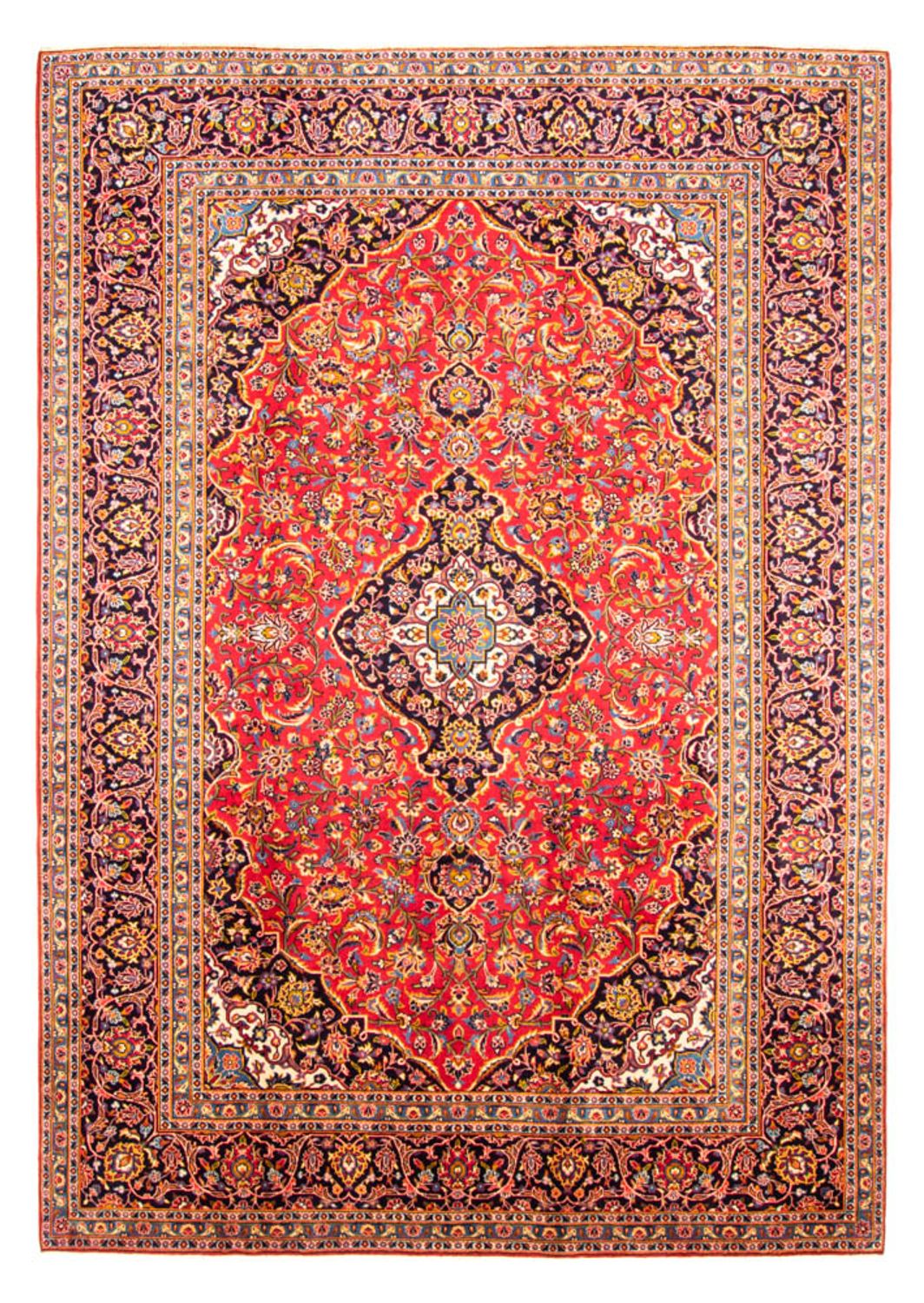 Perserteppich - Keshan - 348 x 247 cm - rot