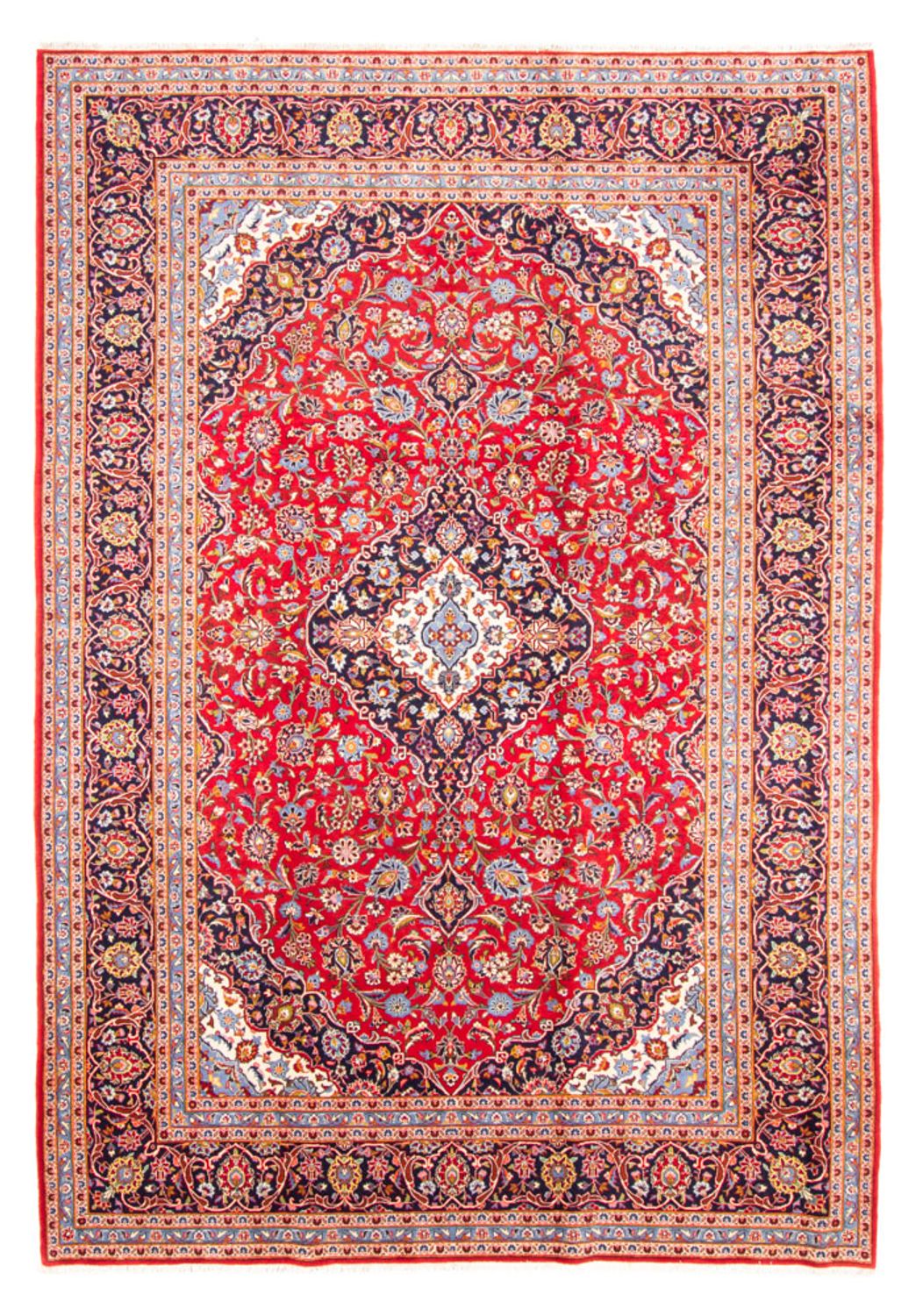 Perserteppich - Keshan - 349 x 247 cm - rot