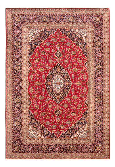 Kashan Dywan 245x352cm - Dywan perski - czerwony