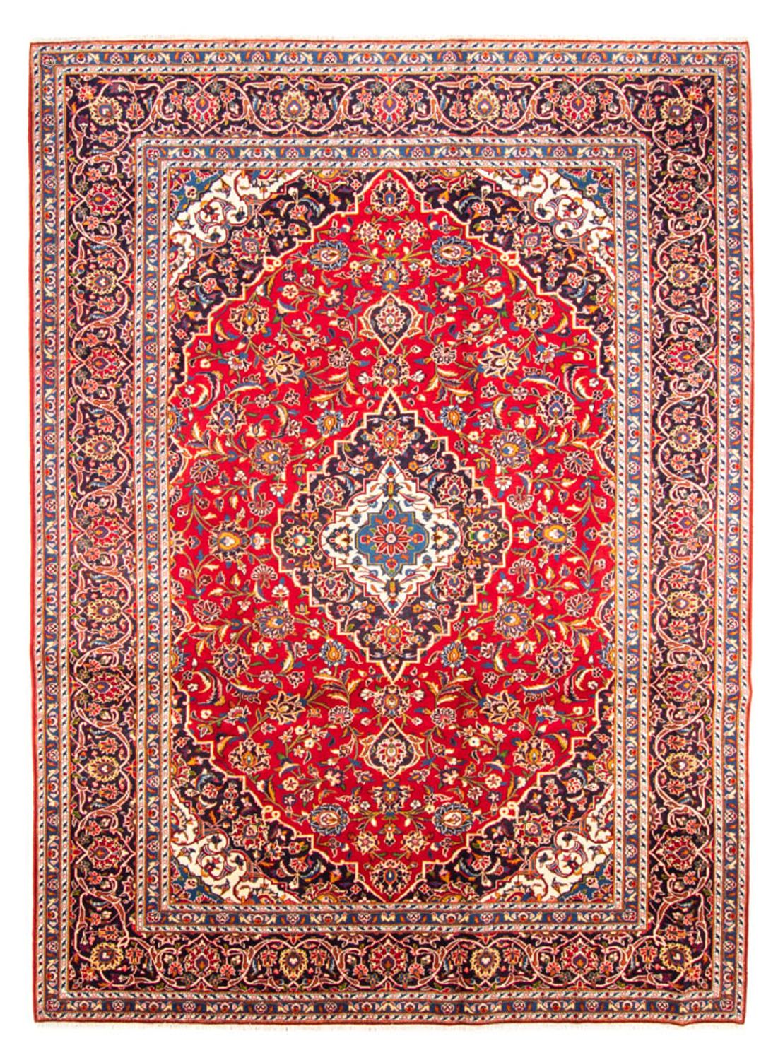 Perserteppich - Keshan - 348 x 248 cm - rot