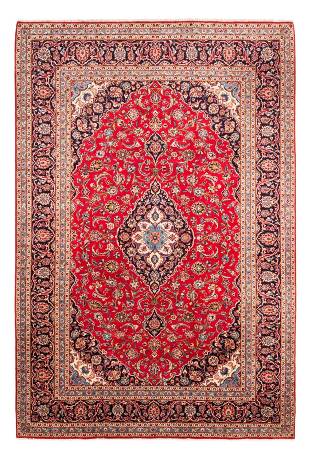 Perserteppich - Keshan - 354 x 245 cm - rot