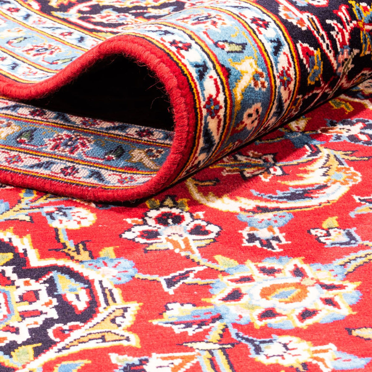 Dywan perski - Keshan - 350 x 248 cm - czerwony