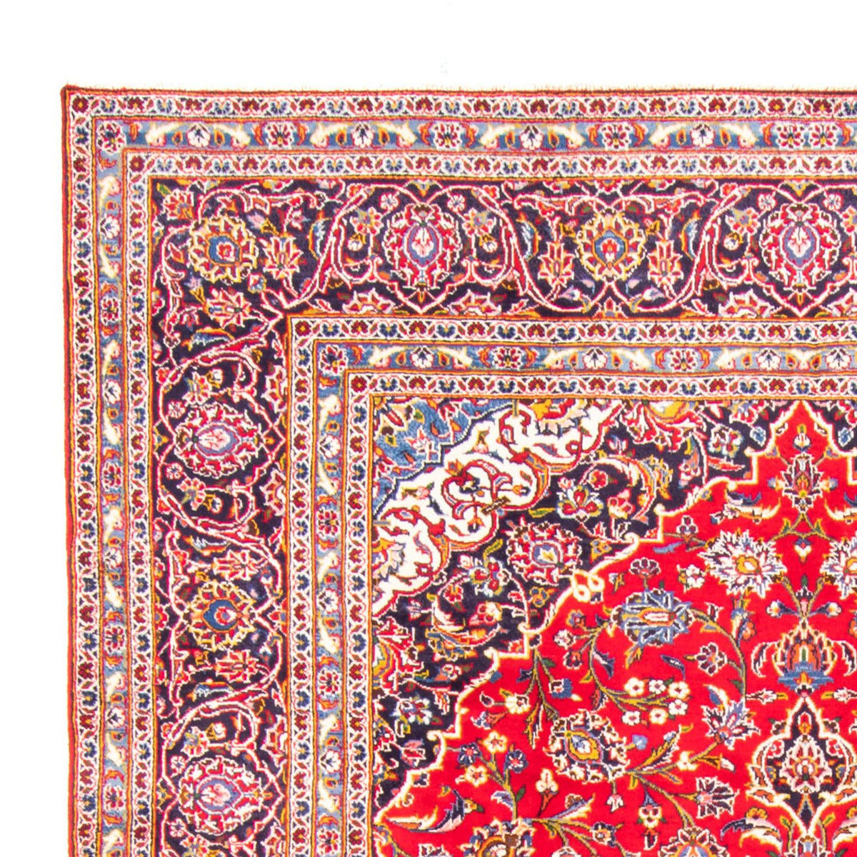 Perserteppich - Keshan - 355 x 246 cm - rot