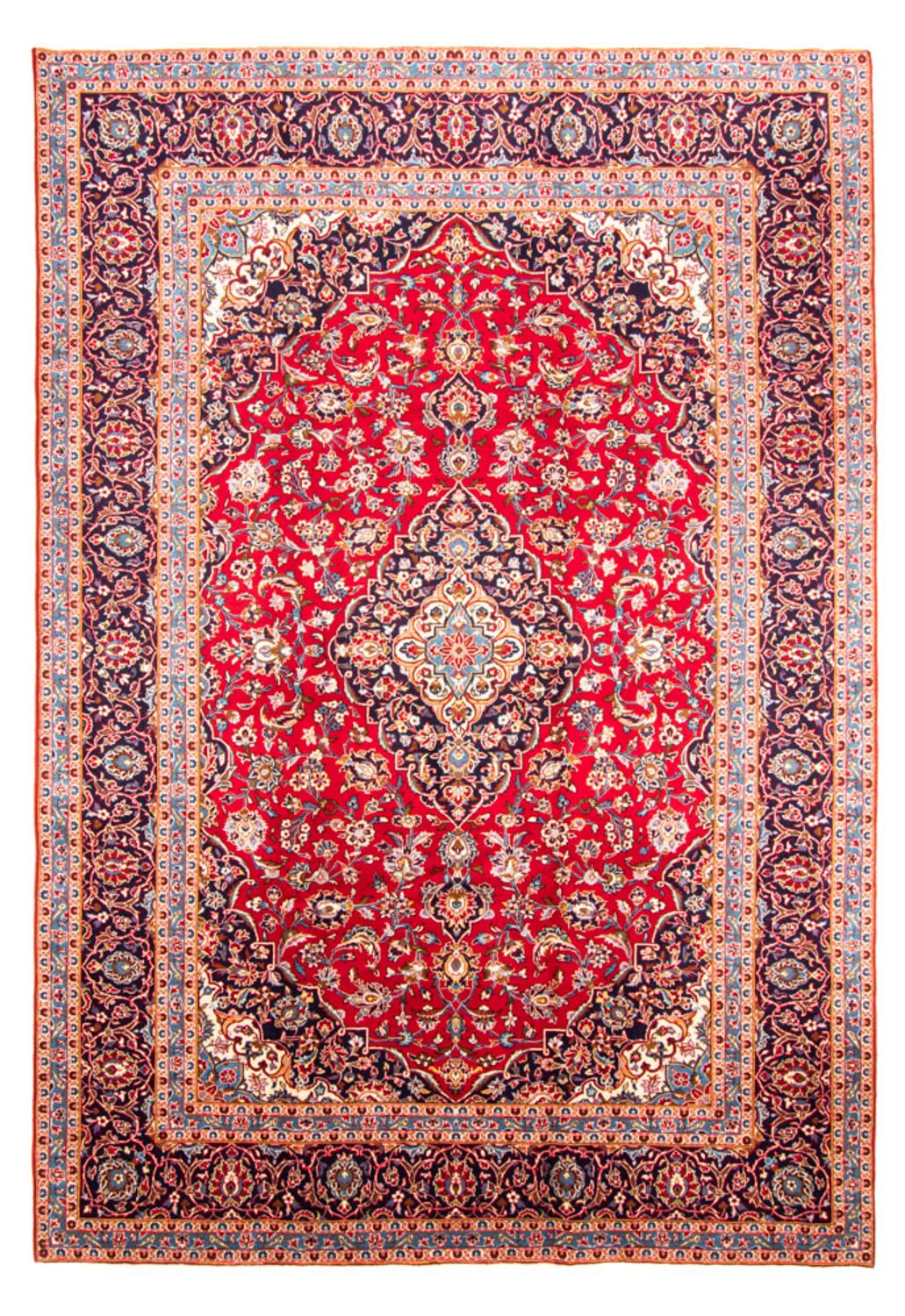 Perserteppich - Keshan - 358 x 245 cm - rot