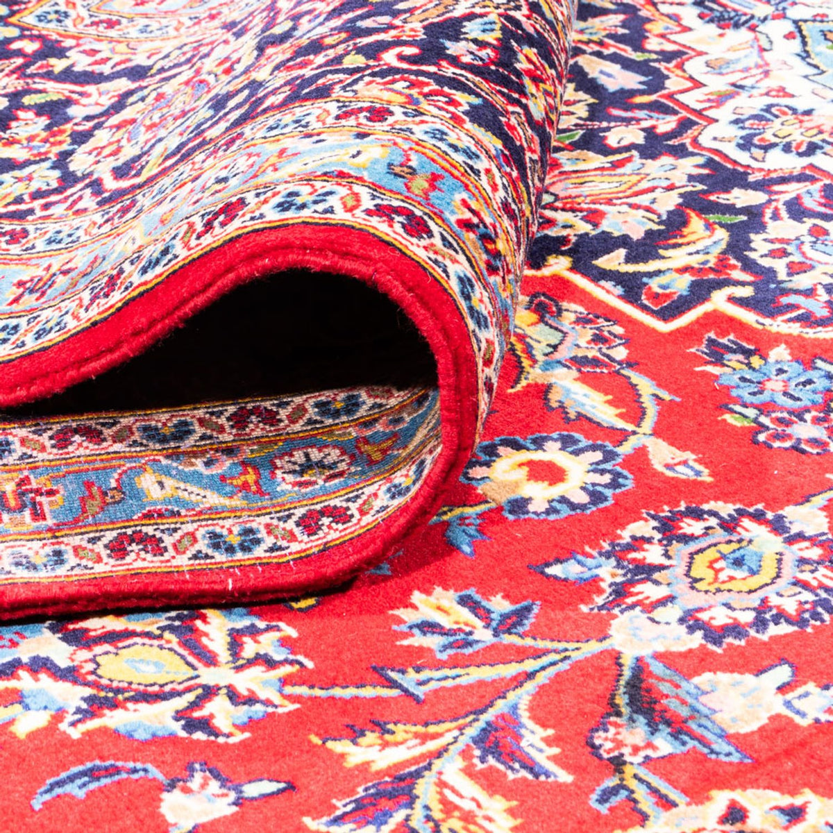 Perserteppich - Keshan - 346 x 257 cm - rot