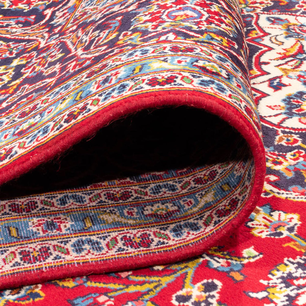 Dywan perski - Keshan - 360 x 253 cm - czerwony