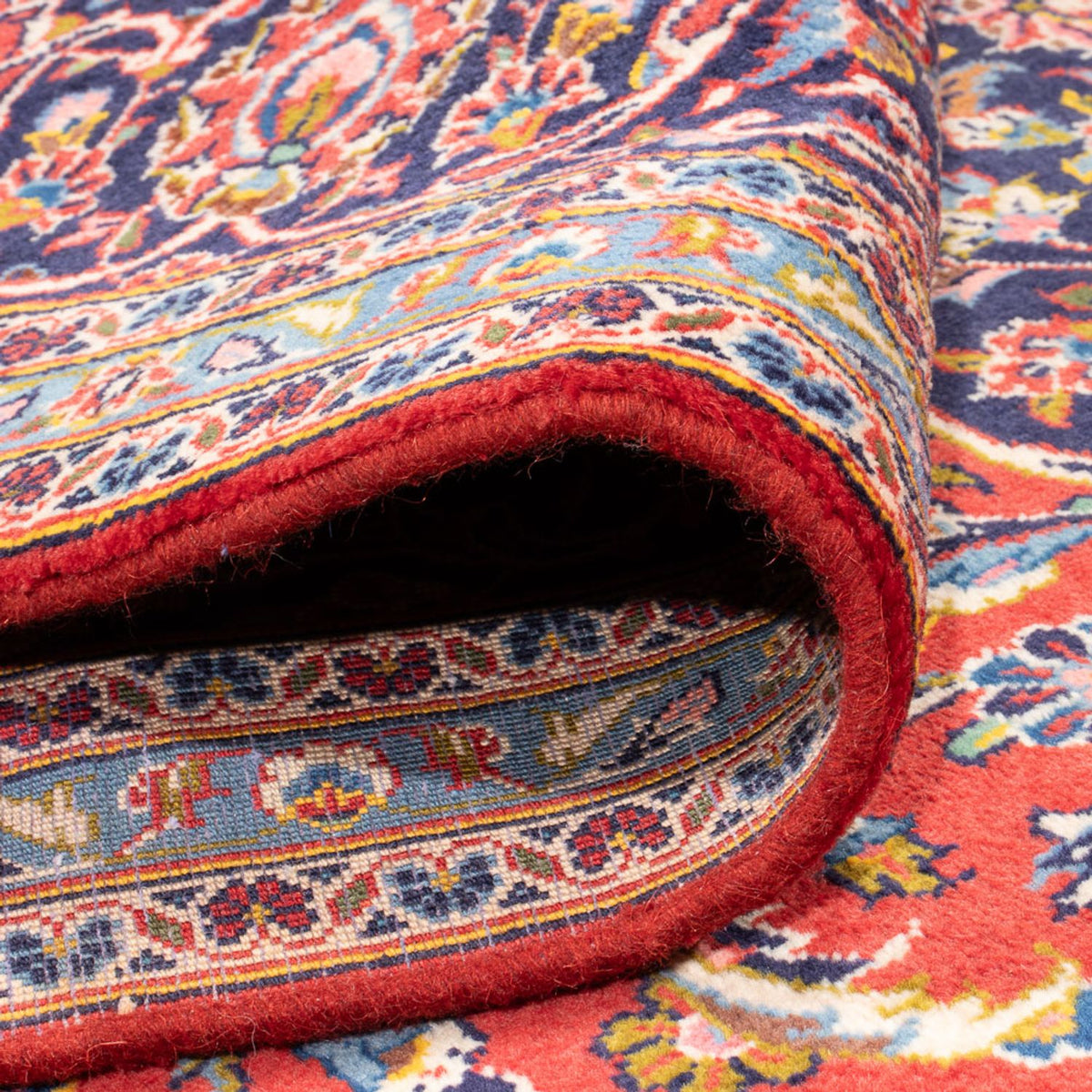 Dywan perski - Keshan - 362 x 252 cm - czerwony