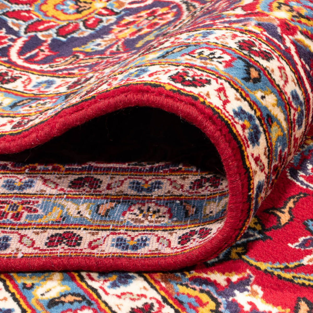 Dywan perski - Keshan - 374 x 244 cm - czerwony