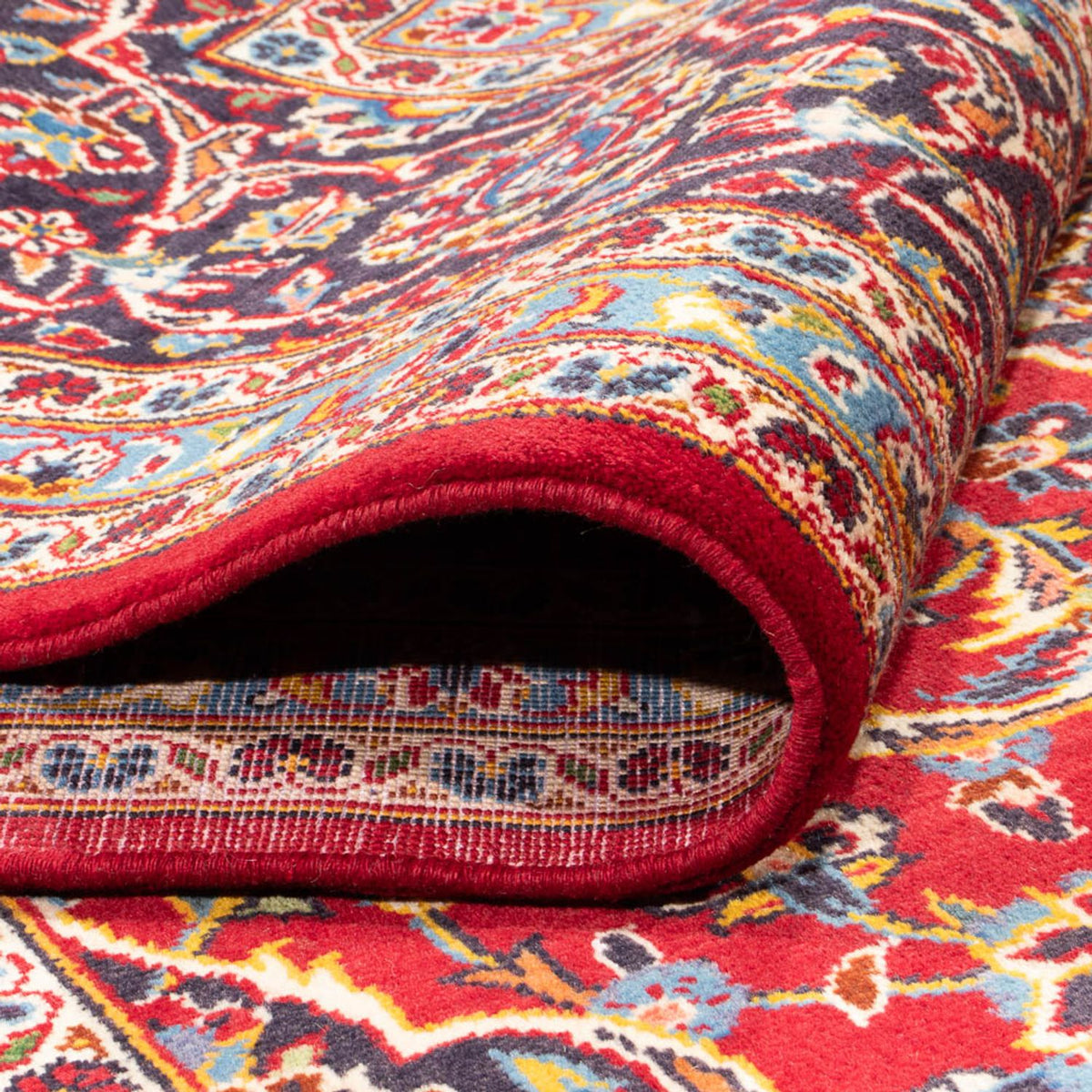 Dywan perski - Keshan - 366 x 250 cm - czerwony