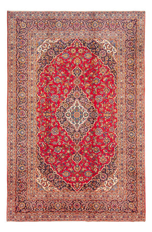 Dywan perski - Keshan - 372 x 248 cm - czerwony