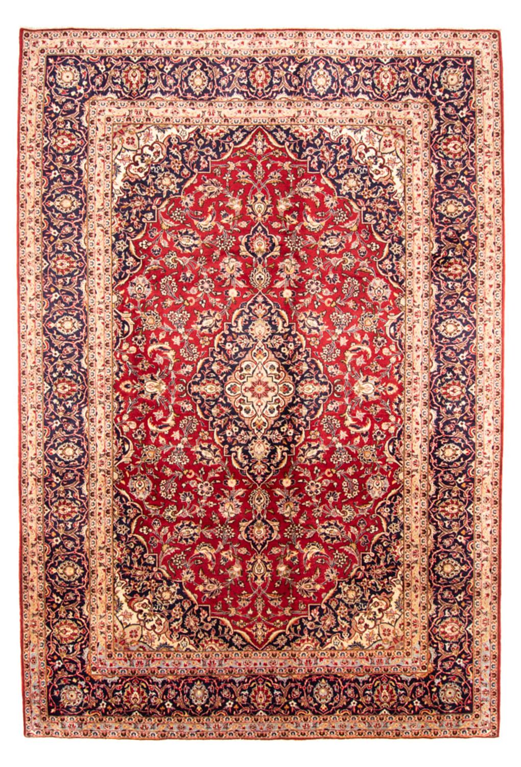 Perserteppich - Keshan - 367 x 252 cm - rot