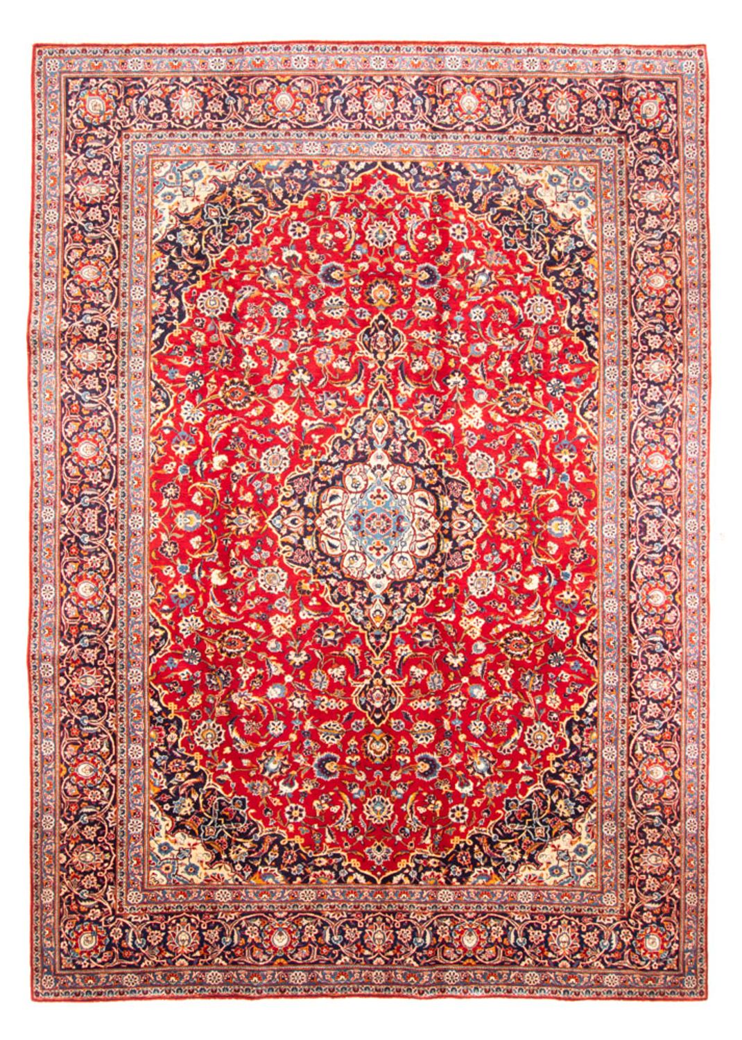 Perserteppich - Keshan - 359 x 260 cm - rot
