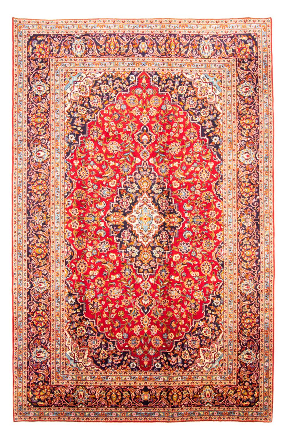 Perserteppich - Keshan - 380 x 248 cm - rot