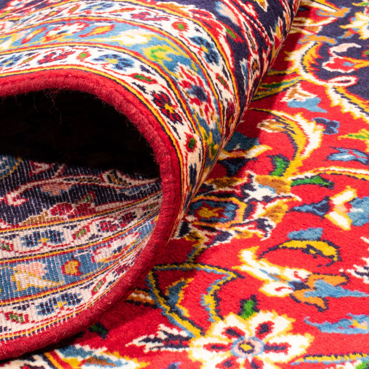 Perserteppich - Keshan - 364 x 260 cm - rot