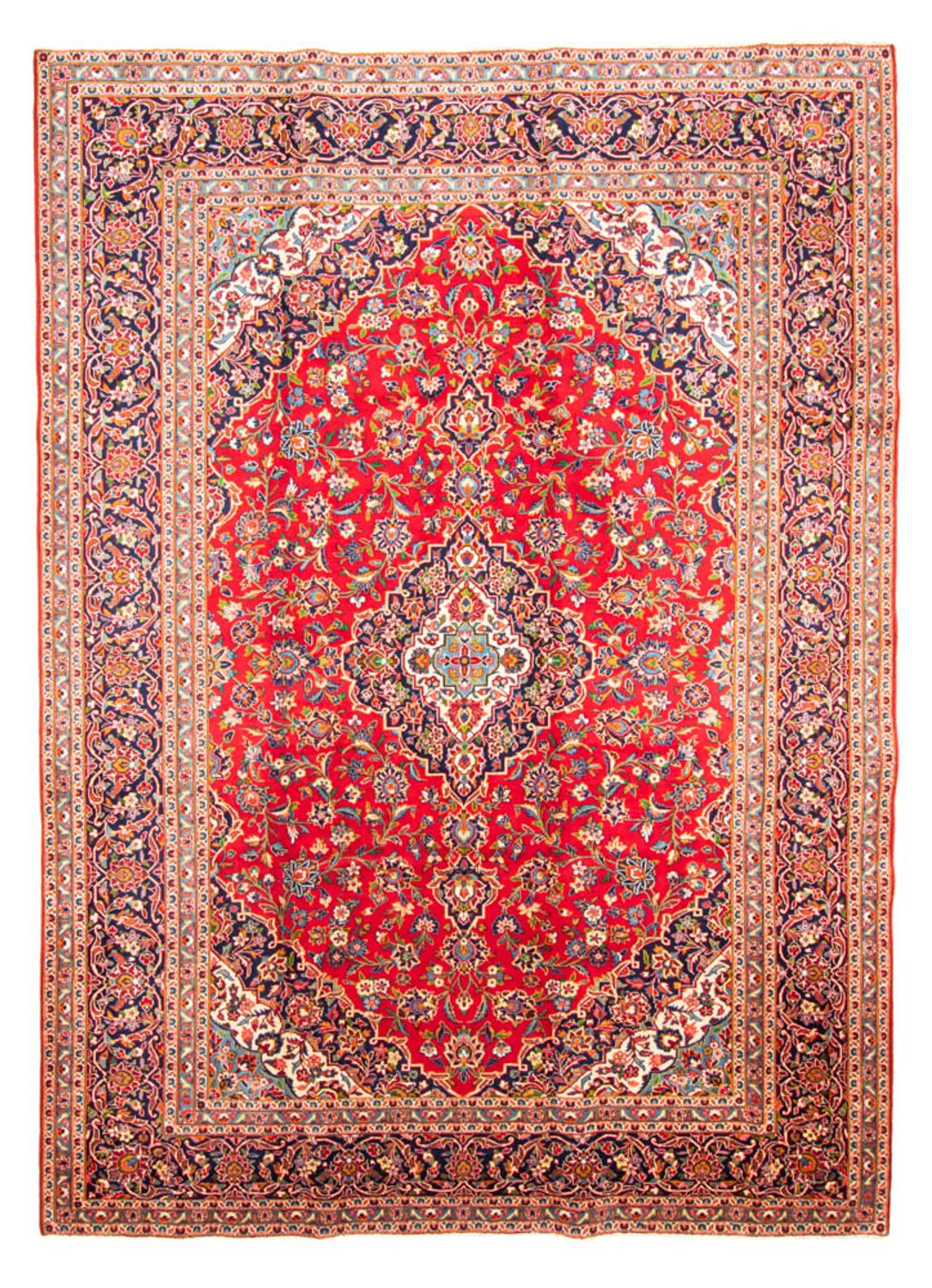 Perserteppich - Keshan - 377 x 269 cm - rot