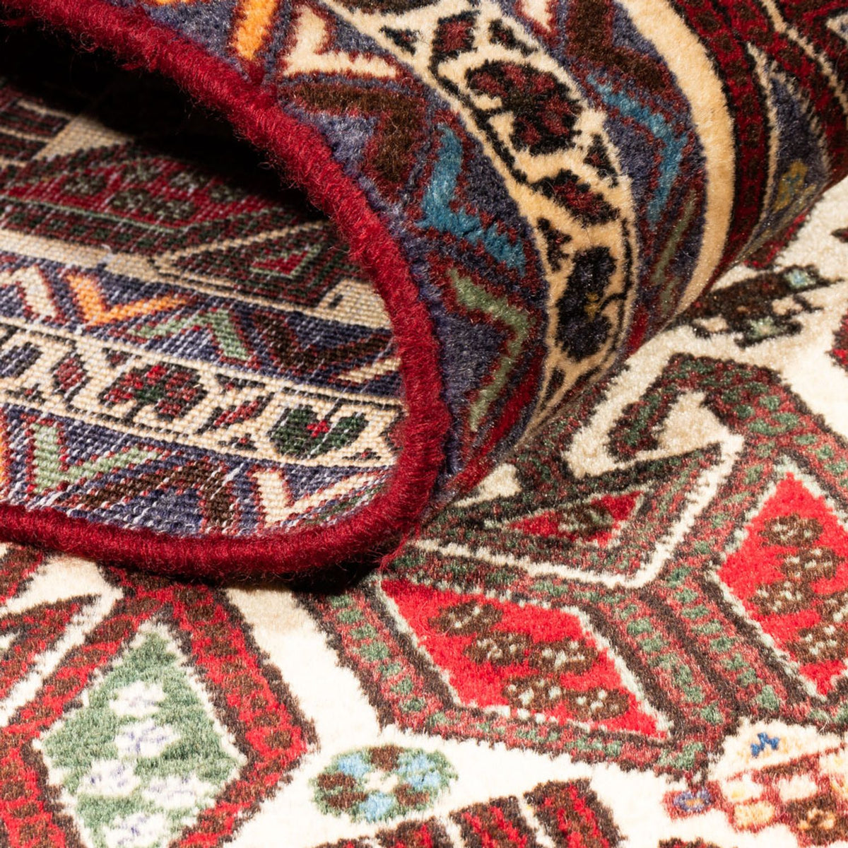 Perserteppich - Nomadic - 165 x 75 cm - mehrfarbig