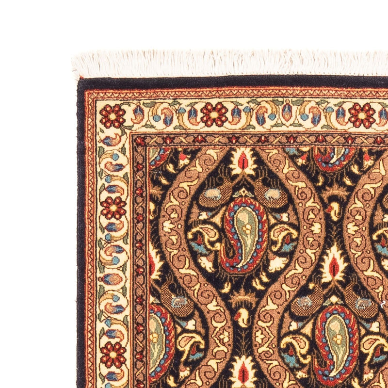 Läufer Perser - Ghom - 160 x 53 cm - dunkelblau