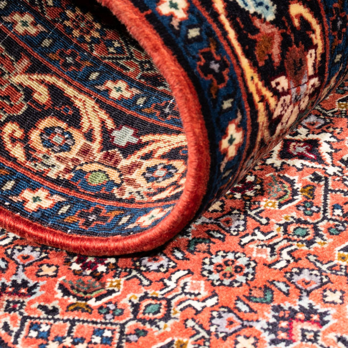 Läufer Perser - Bidjar - 214 x 62 cm - rot