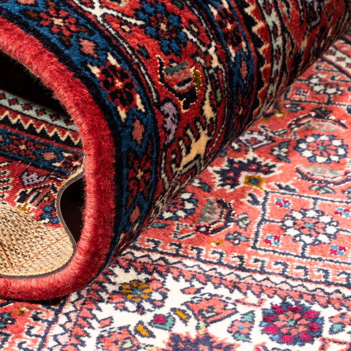 Läufer Perser - Bidjar - 226 x 77 cm - rot