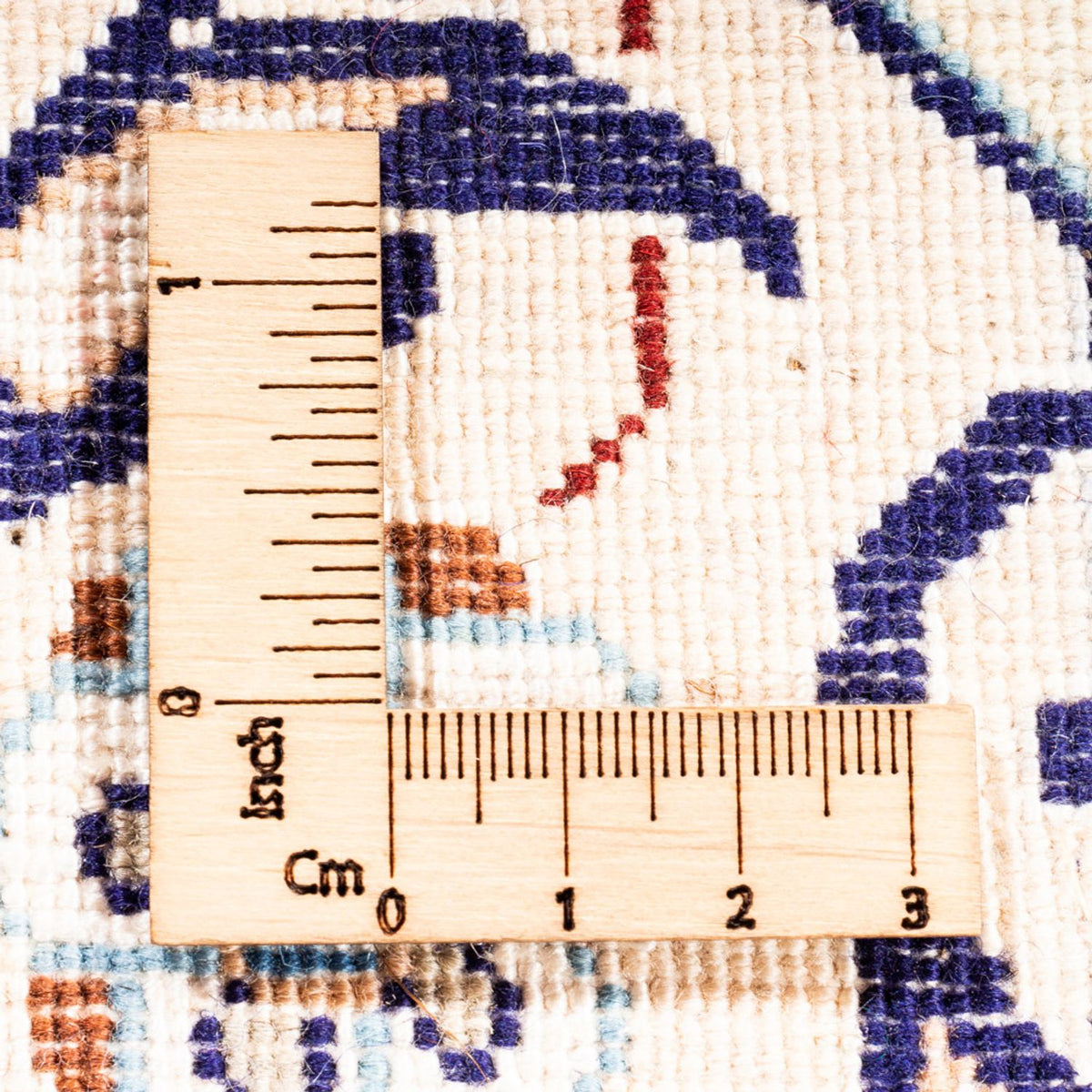 Läufer Perser - Nain - Royal - 212 x 60 cm - creme