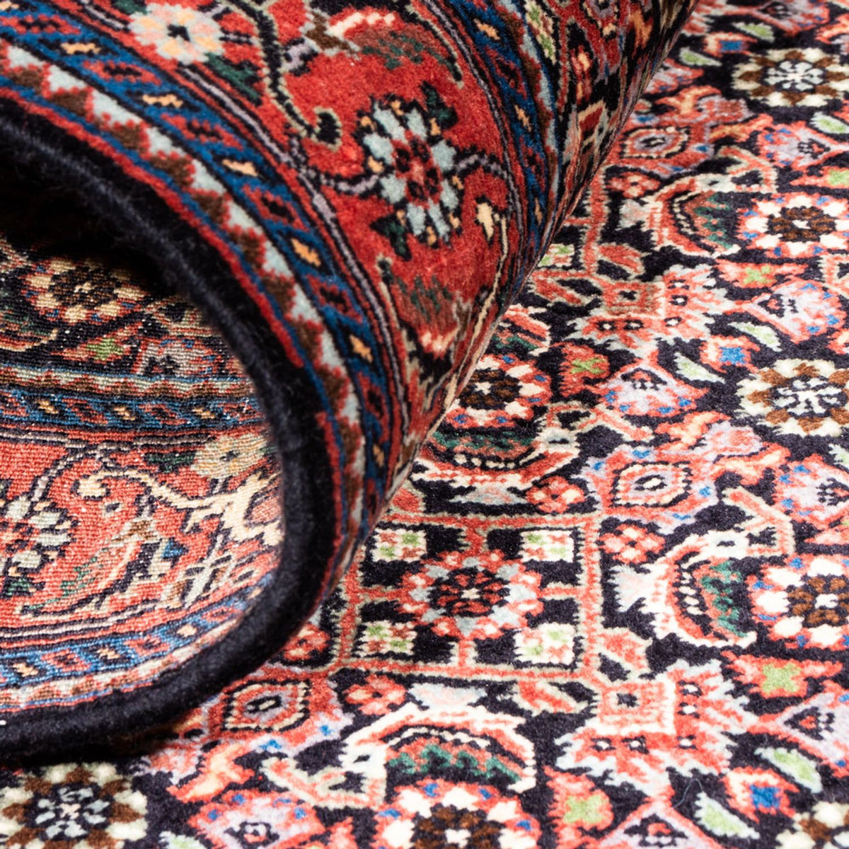 Läufer Perser - Bidjar - 189 x 82 cm - hellrot