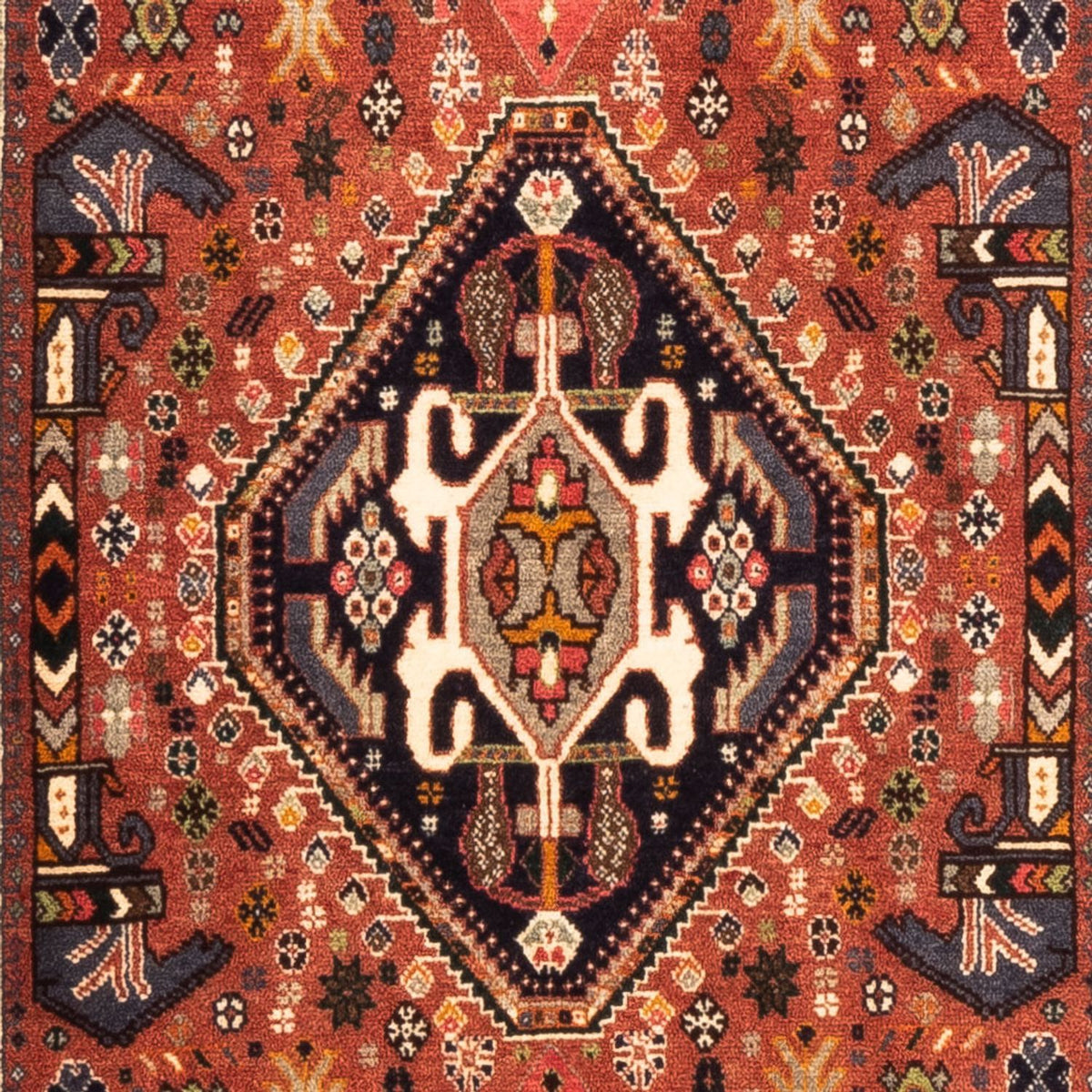 Biegacz Perski dywan - Nomadyczny - 197 x 80 cm - czerwony