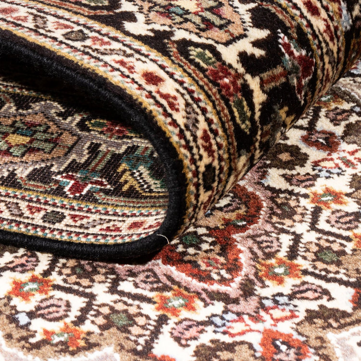 Läufer Perser - Täbriz - Royal - 196 x 75 cm - dunkelblau