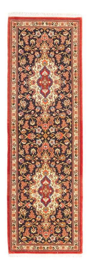 Läufer Perser - Ghom - 203 x 65 cm - dunkelblau