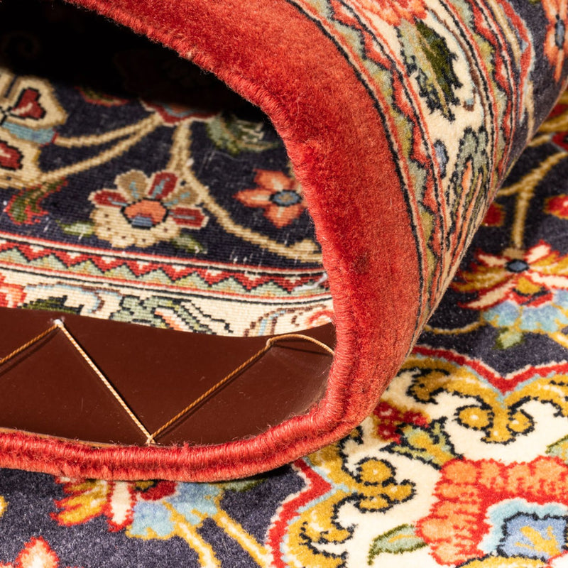 Läufer Perser - Ghom - 203 x 65 cm - dunkelblau