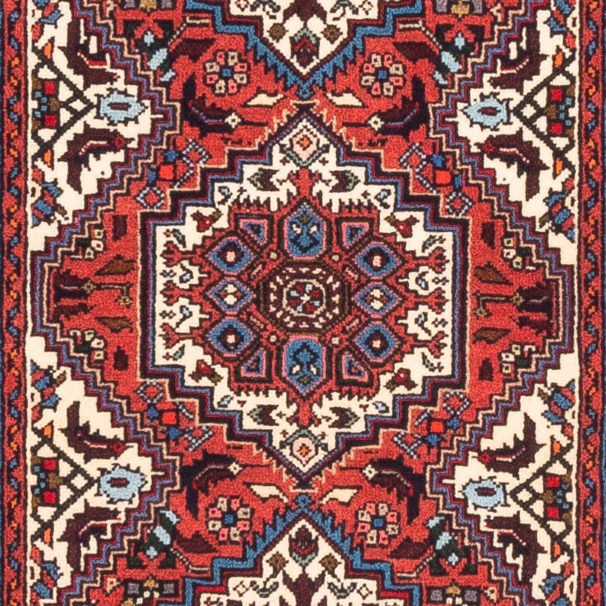 Perserteppich - Nomadic - 147 x 62 cm - rot
